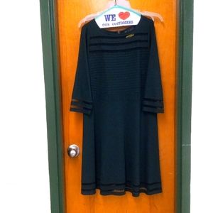 Lane Bryant size 18 forest green dress